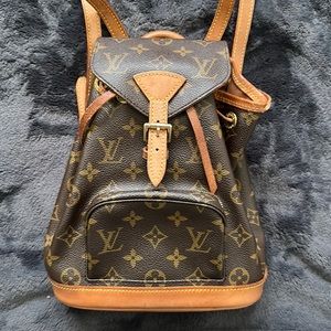 Vintage Louis Vuitton montsouris backpack PM